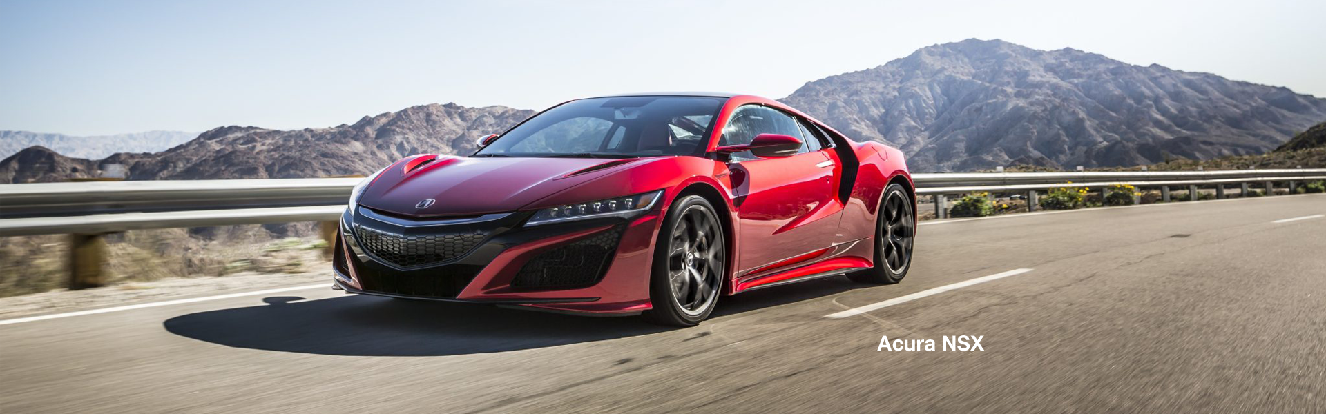 Acura NSX red